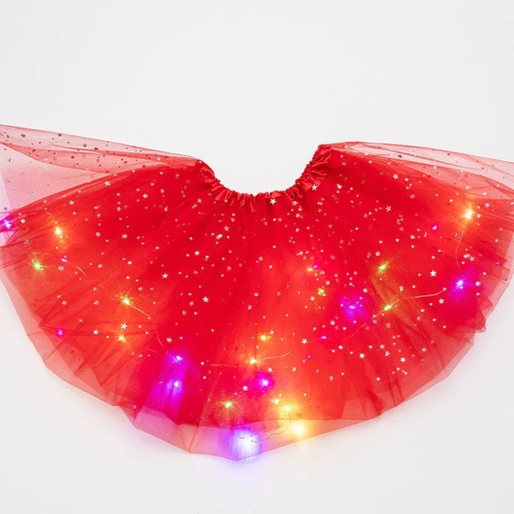 4 FULL LAYER Women's LED tutu skirt length 15.5" Light up tutu  teen/adult tutu - Picture 6 of 11